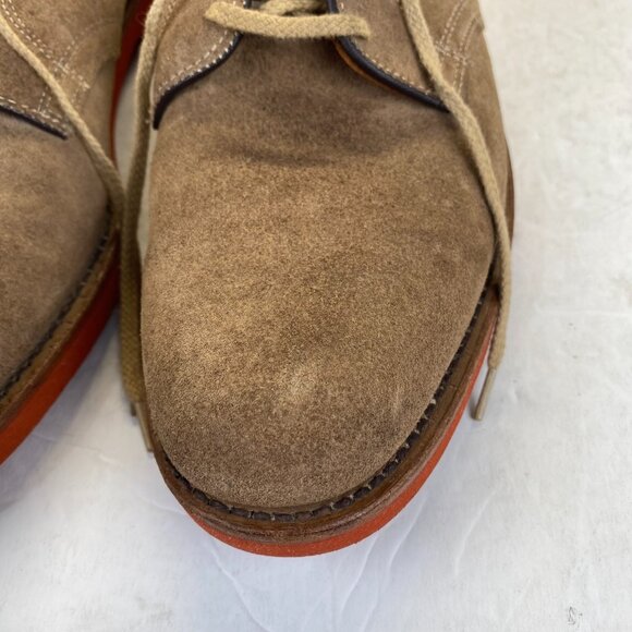 Light Brown Suede Cole Haan Mens Dress Shoes Oxfords Size 10B Lace Up main image 5